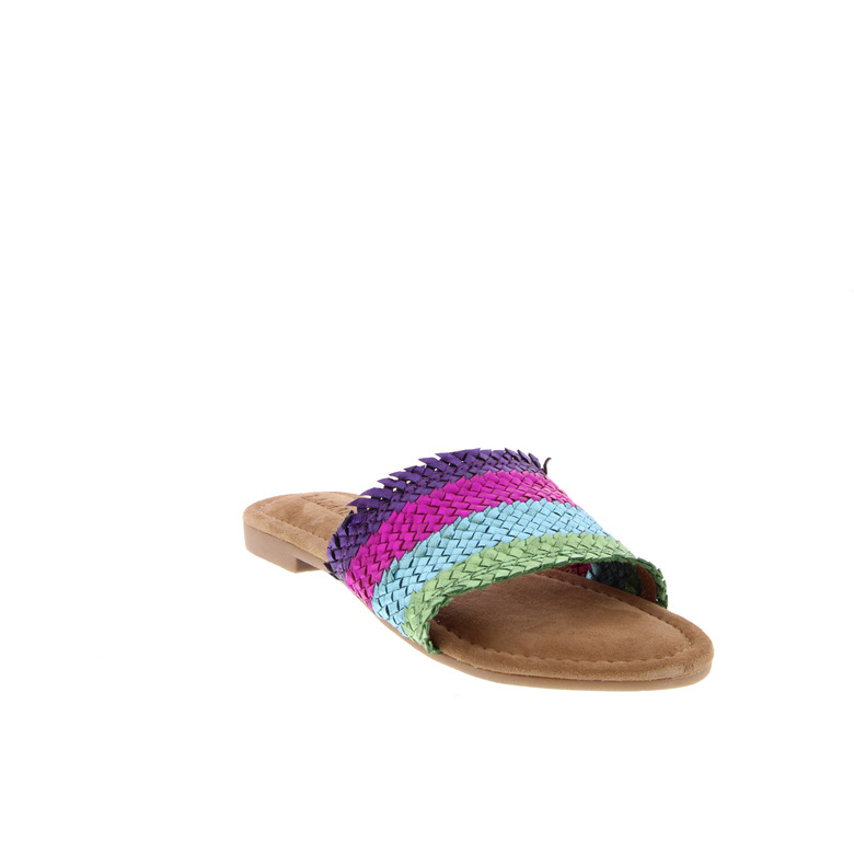 Lazamani slippers multi color 2