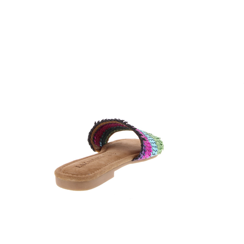 Lazamani slippers multi color 4