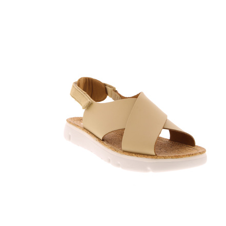 Camper sandals camel