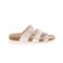 Mephisto thong slippers silver 1