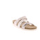 Mephisto thong slippers silver 2