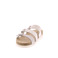 Mephisto thong slippers silver 3
