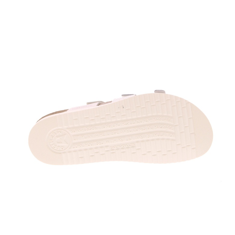 Mephisto thong slippers silver 5