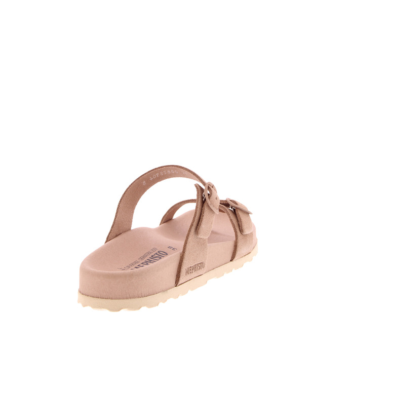 Mephisto thong slippers pink 4