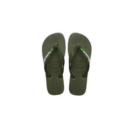Havaianas thong slippers green