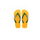Havaianas thong slippers yellow 2