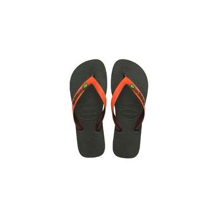 Havaianas thong slippers green