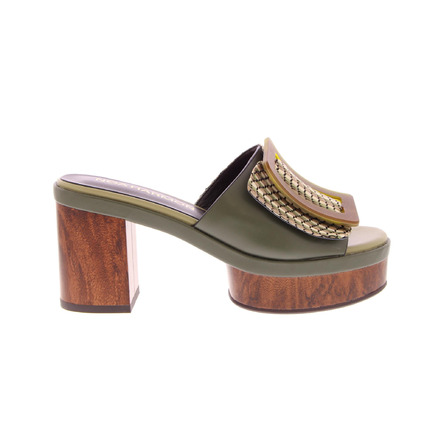 Noa Harmon slippers groen