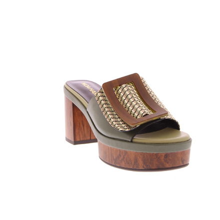 Noa Harmon slippers groen