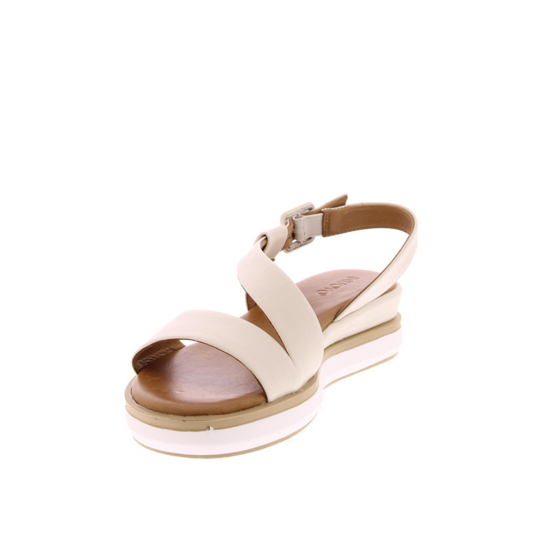 Inuovo sandalen ecru 3