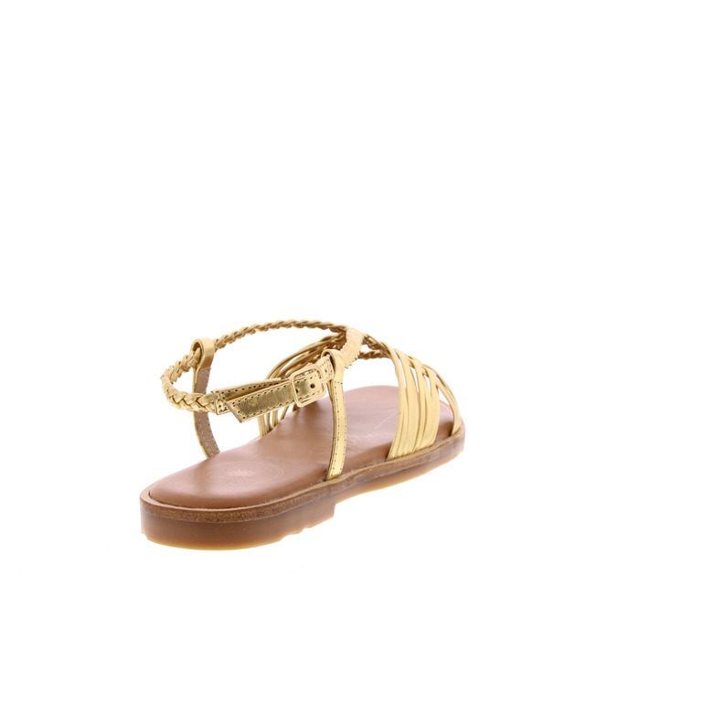 L'atelier Tropezien sandalen gold 4