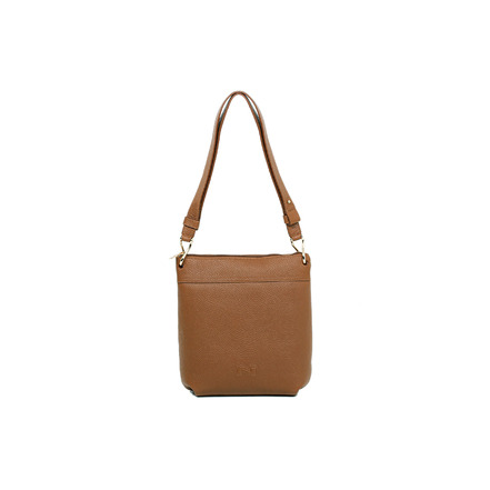 Nathan-baume schoudertas cognac