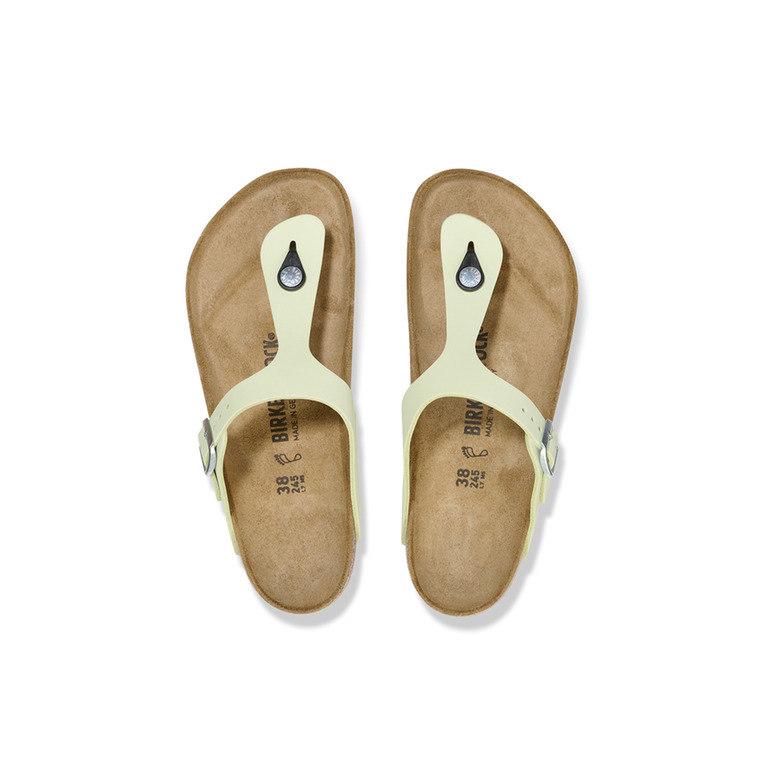 Birkenstock thong slippers green 3
