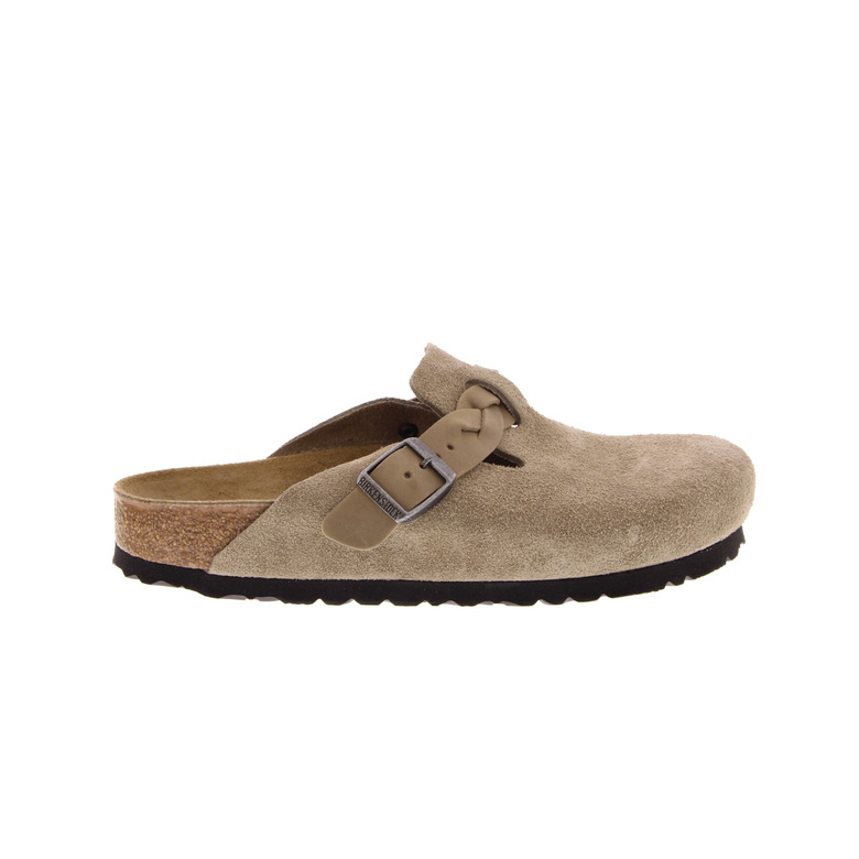 Birkenstock thong slippers lightbrown