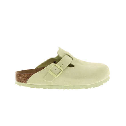 Birkenstock thong slippers green