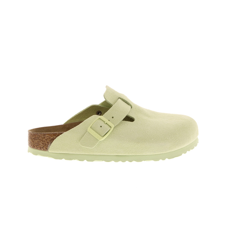 Birkenstock thong slippers green