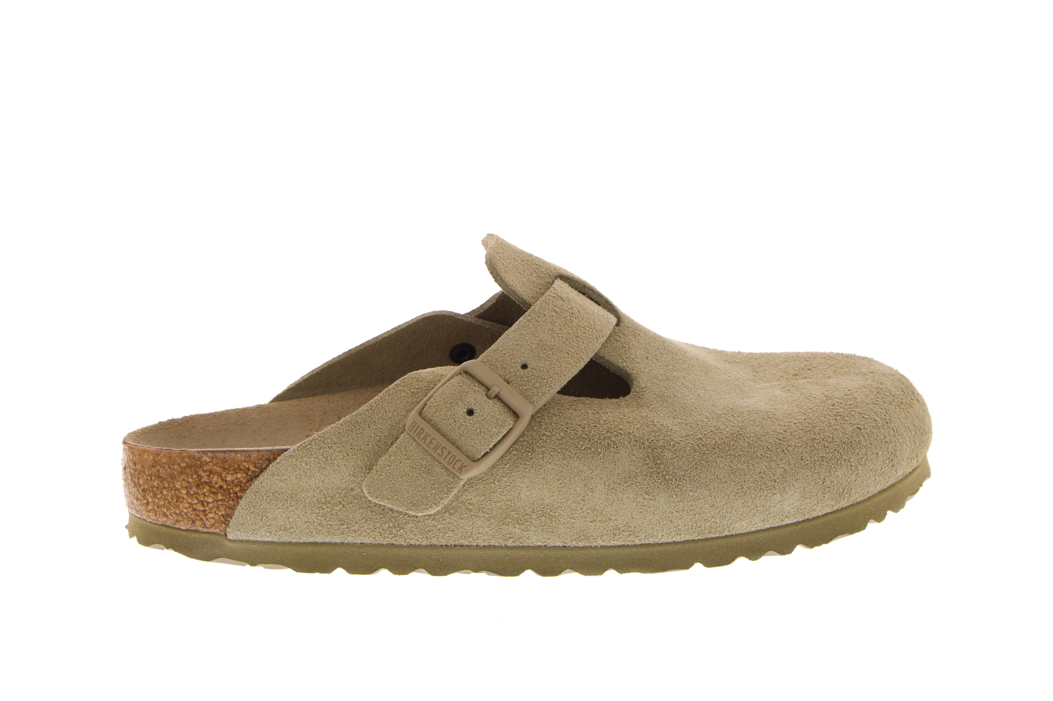 Slippers | Birkenstock | Groen | 1025844 BOSTON | Gratis levering | Carmi  schoenen en mode