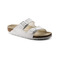 Birkenstock thong slippers white 2