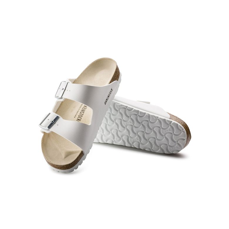 Birkenstock thong slippers white 4