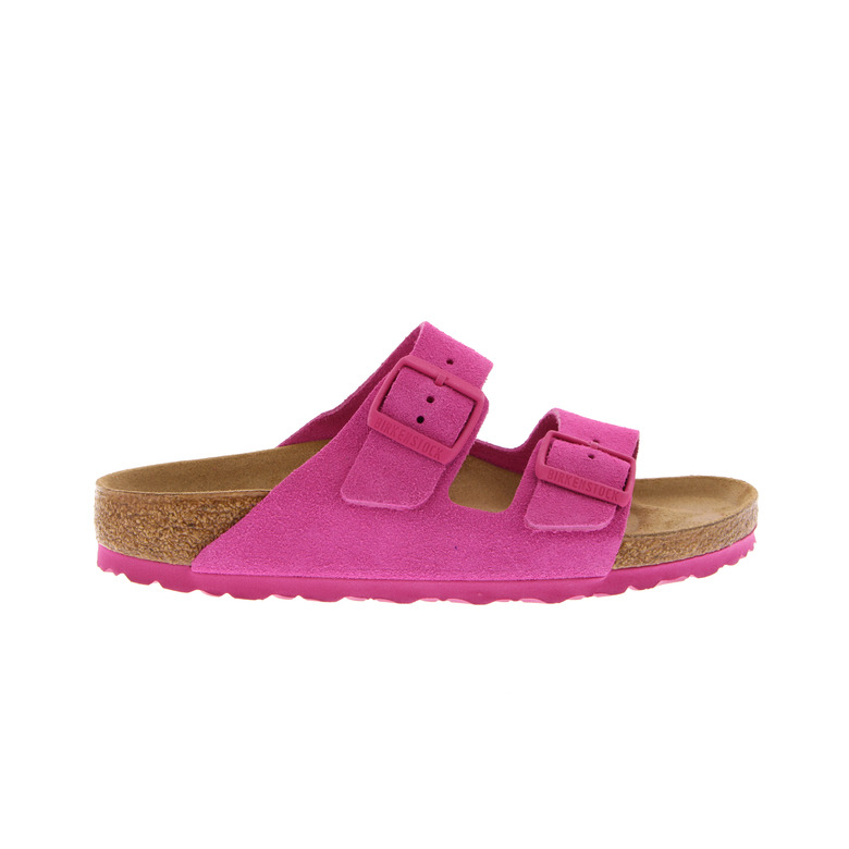 Birkenstock thong slippers pink