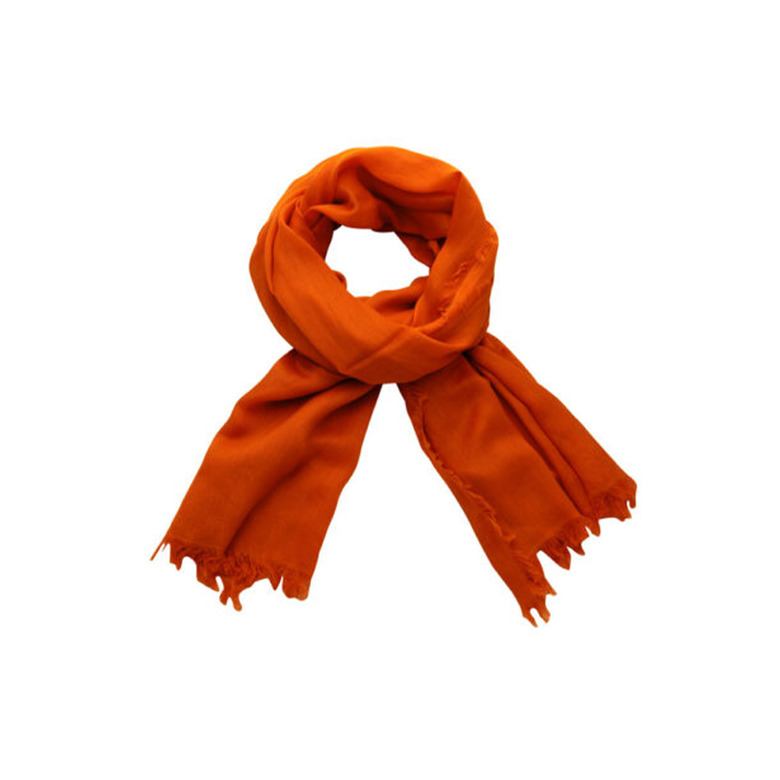 Les Cordes echarpe orange