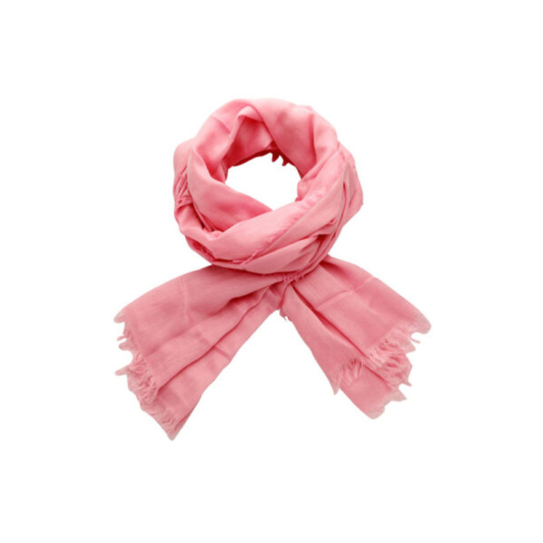 Les Cordes echarpe rose