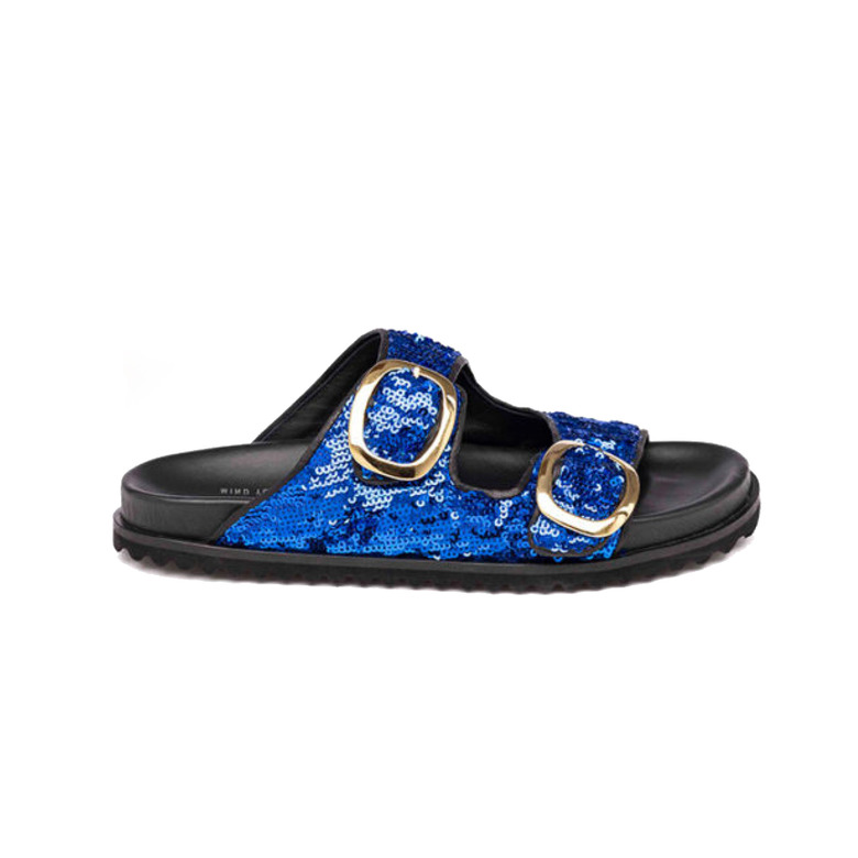 Kirruna slippers blauw 1