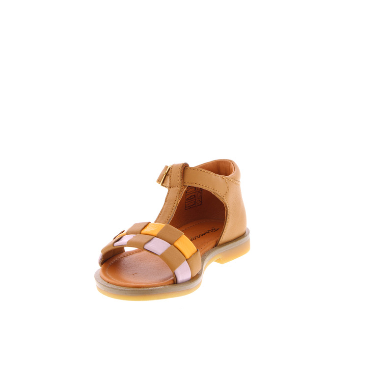 Franco Romagnoli sandalen camel 3