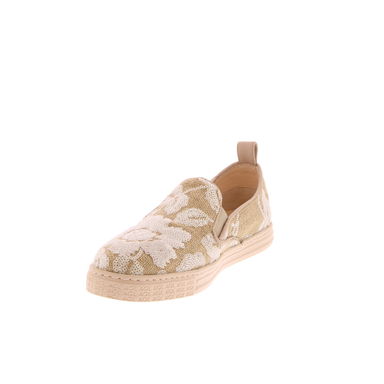 Agl lage schoenen beige 3