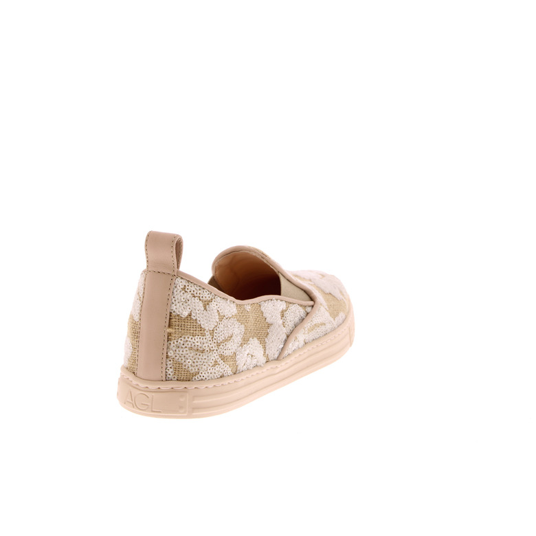 Agl lage schoenen beige 4