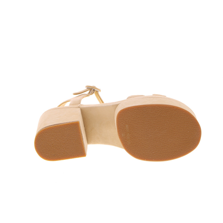 Ctwlk sandalen beige 5