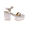 Ctwlk sandalen zilver 1