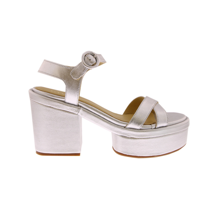 Ctwlk sandalen zilver 1