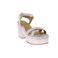 Ctwlk sandalen zilver 2