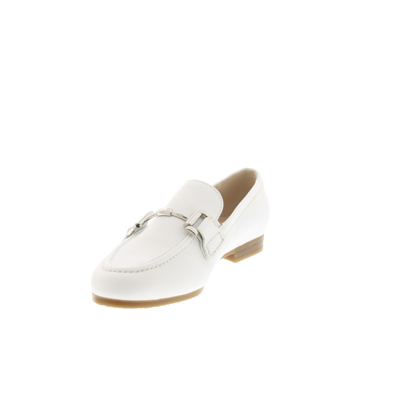 Gabor moccasins white 3