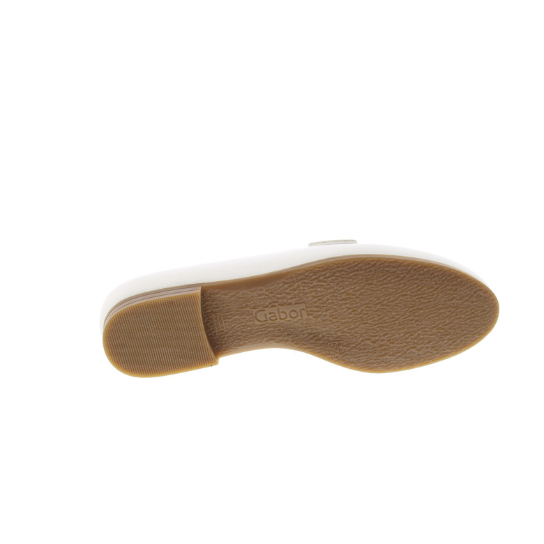 Gabor moccasins white 5