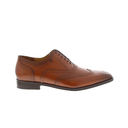 Van Bommel niedrige schuhe cognac