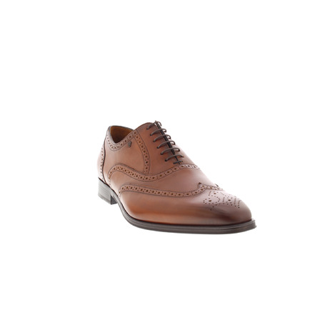 Van Bommel niedrige schuhe cognac