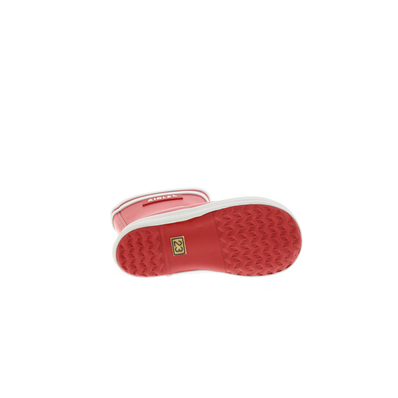 Aigle rain boots red 5