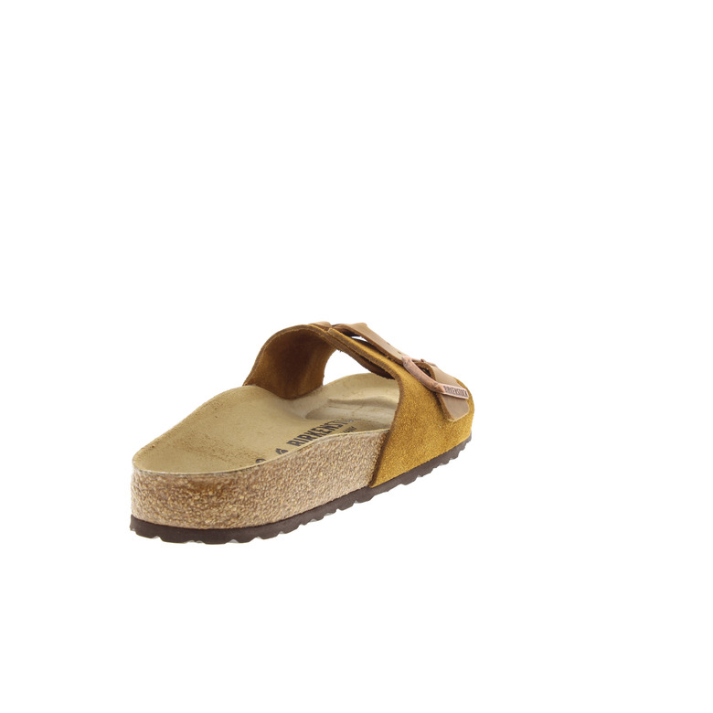 Birkenstock slippers bruin 4