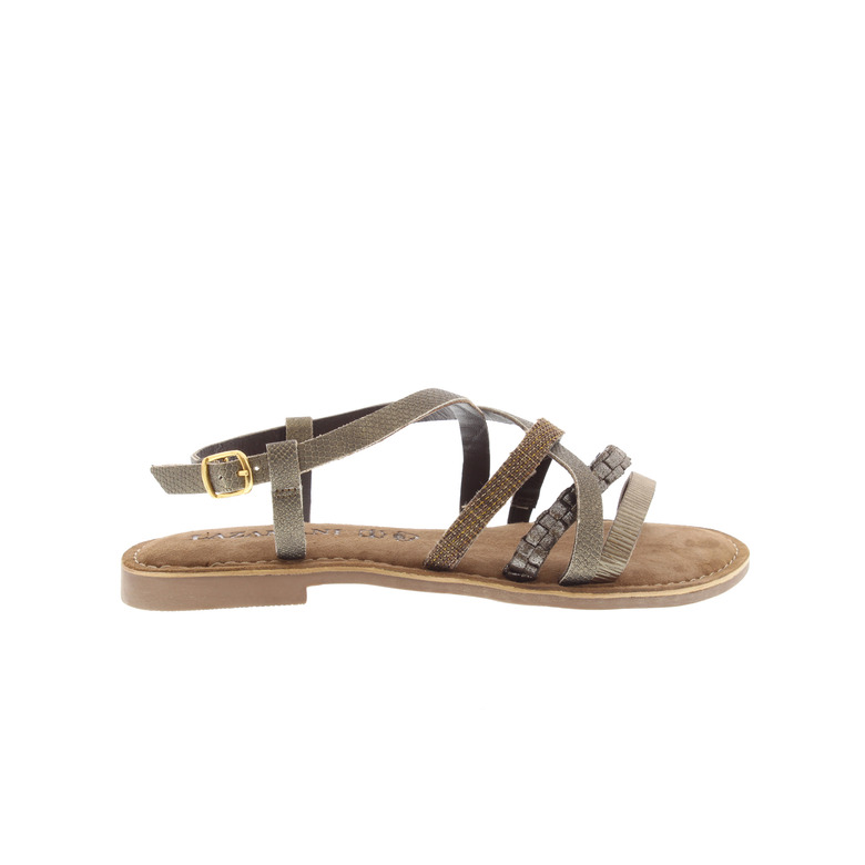 Lazamani sandalen bruin