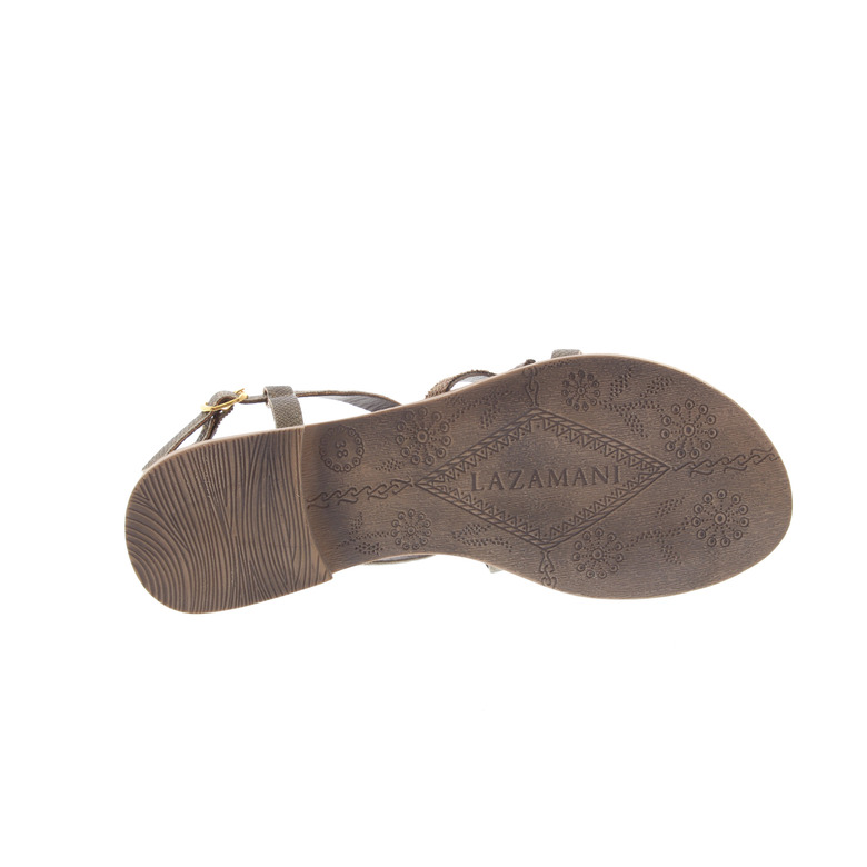 Lazamani sandalen bruin 5