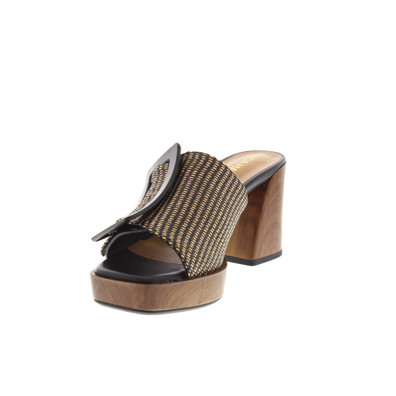Noa Harmon slippers zwart 3