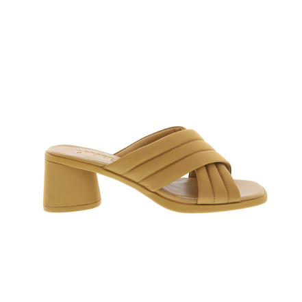Camper thong slippers cognac