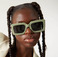 Komono lunettes de soleil vert 2