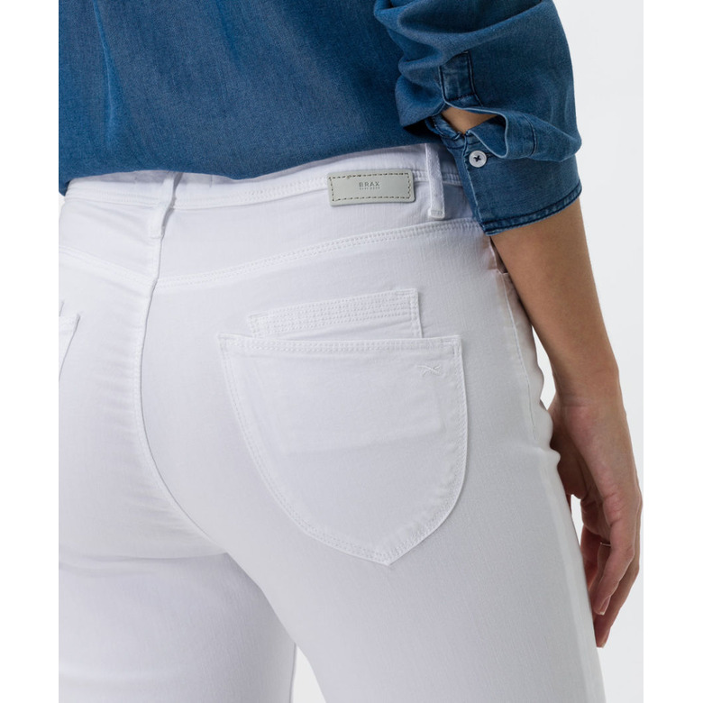 Brax trousers white 3