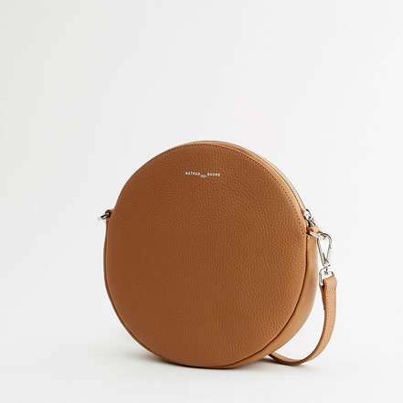 Nathan-baume sac bandoulière cognac