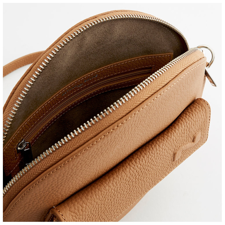 Nathan-baume sac bandoulière cognac 3