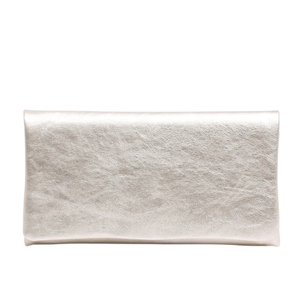 Abro clutch silber