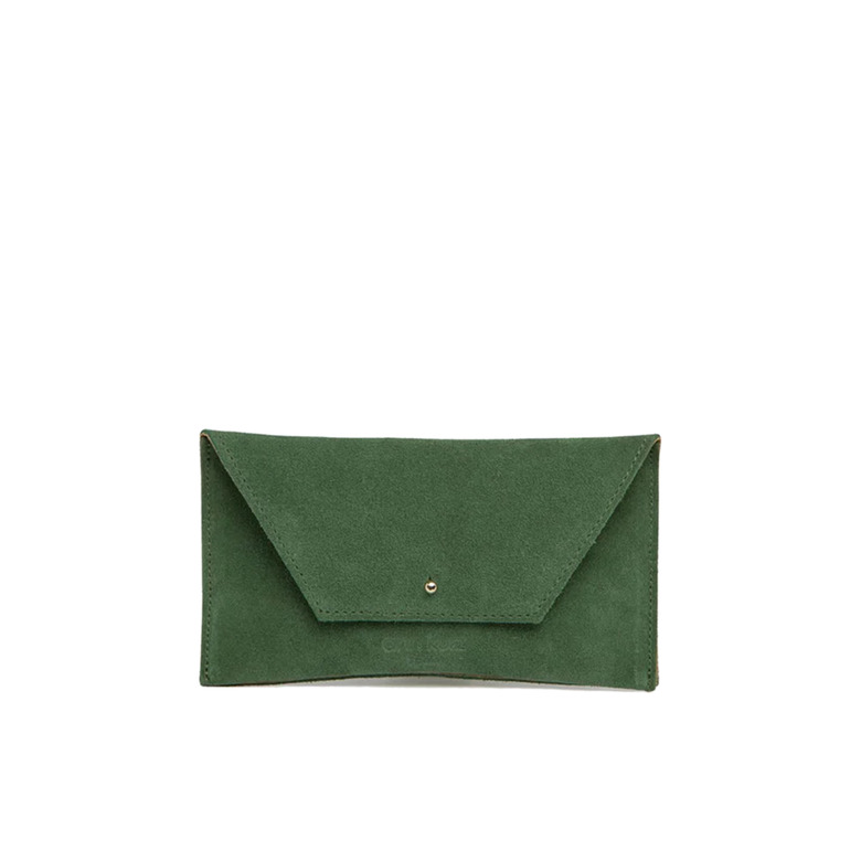 Ann Kurz portemonnaie vert 1